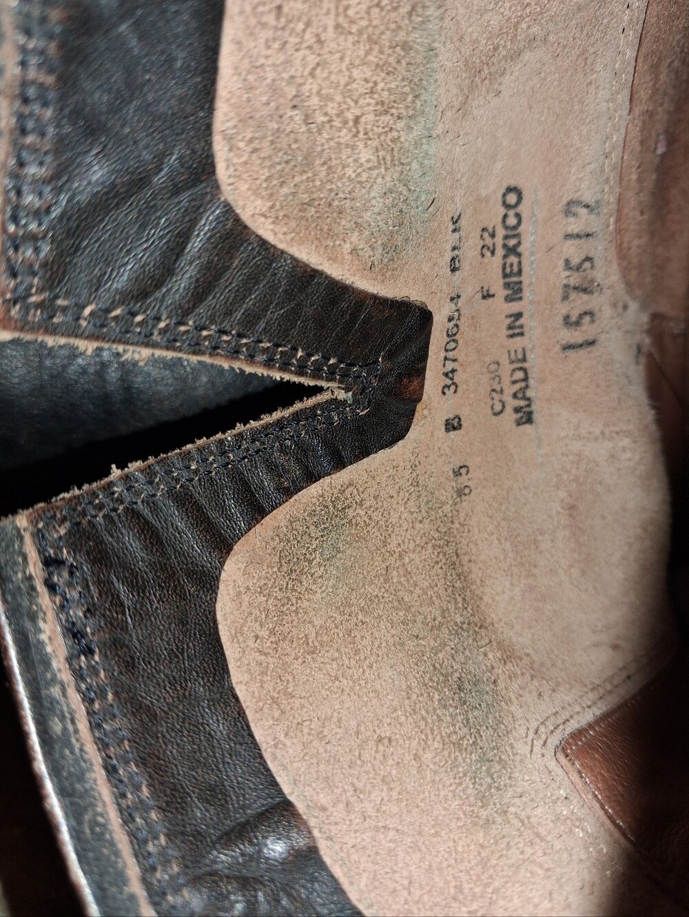 Frye-Distressed Leather Boot - Picture 5 of 6